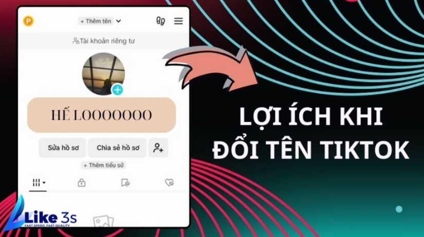 cách đổi tên Tiktok